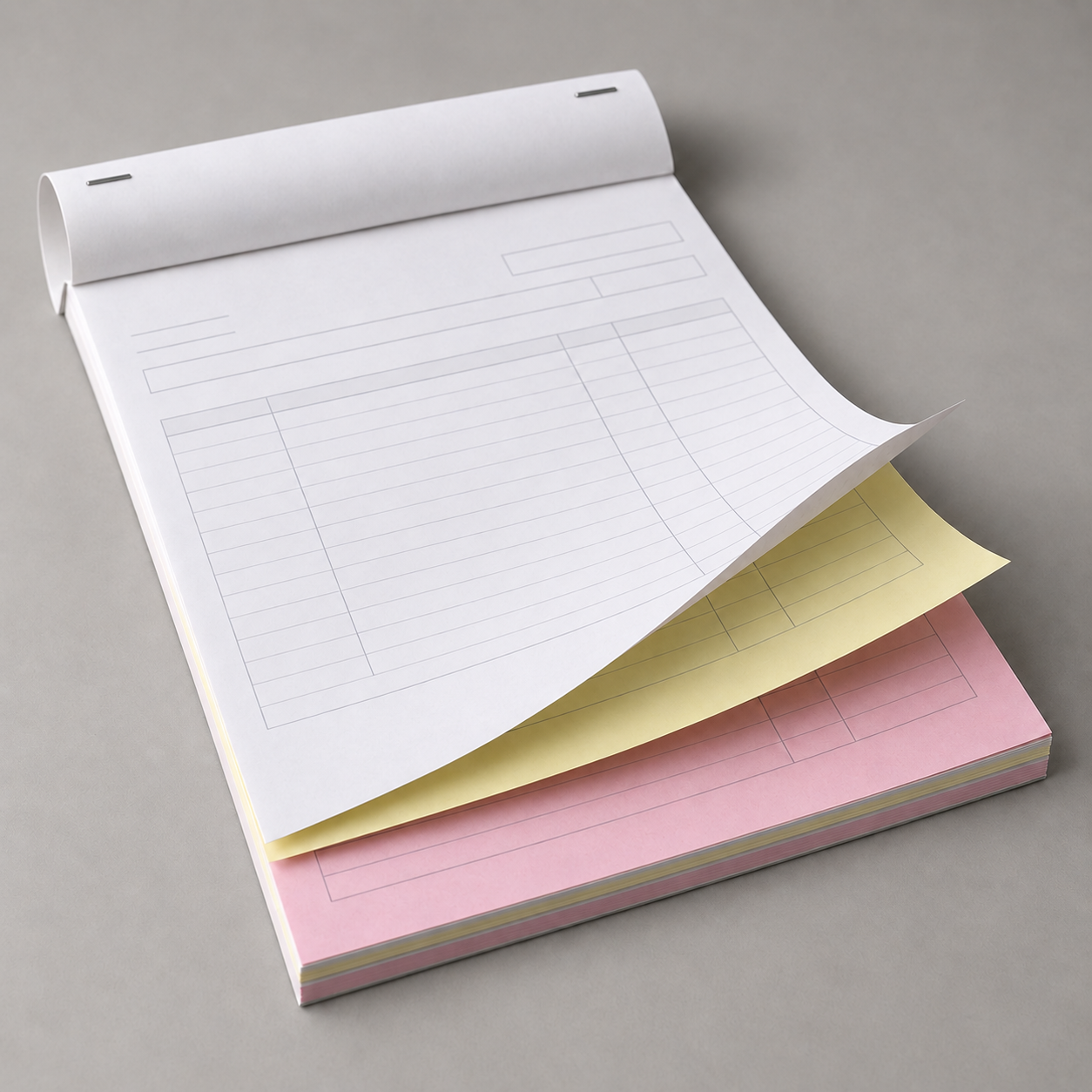 3-part NCR Form Pads w Wraparound Cover