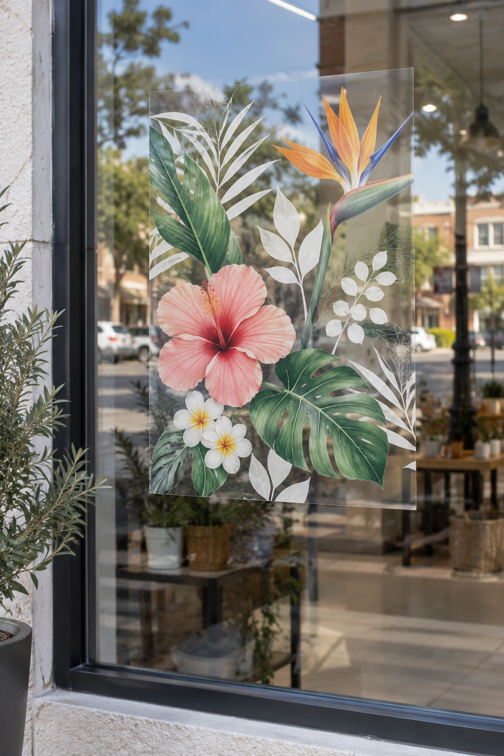 Digital Clear Window Clings