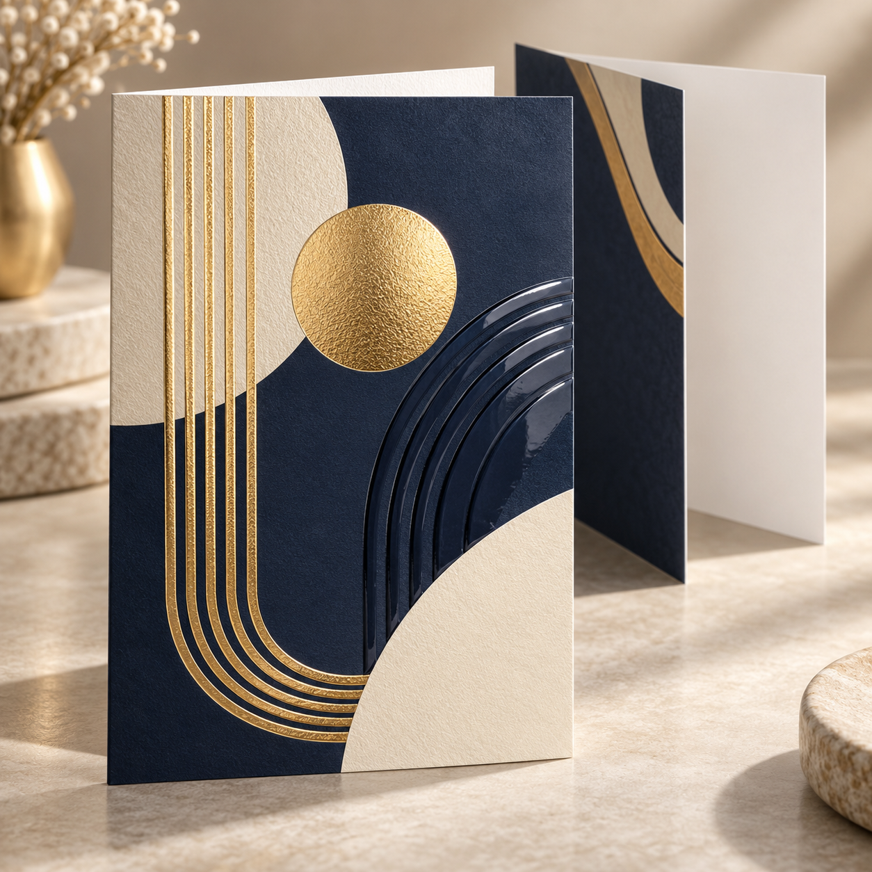 Dual Raised Greeting Cards