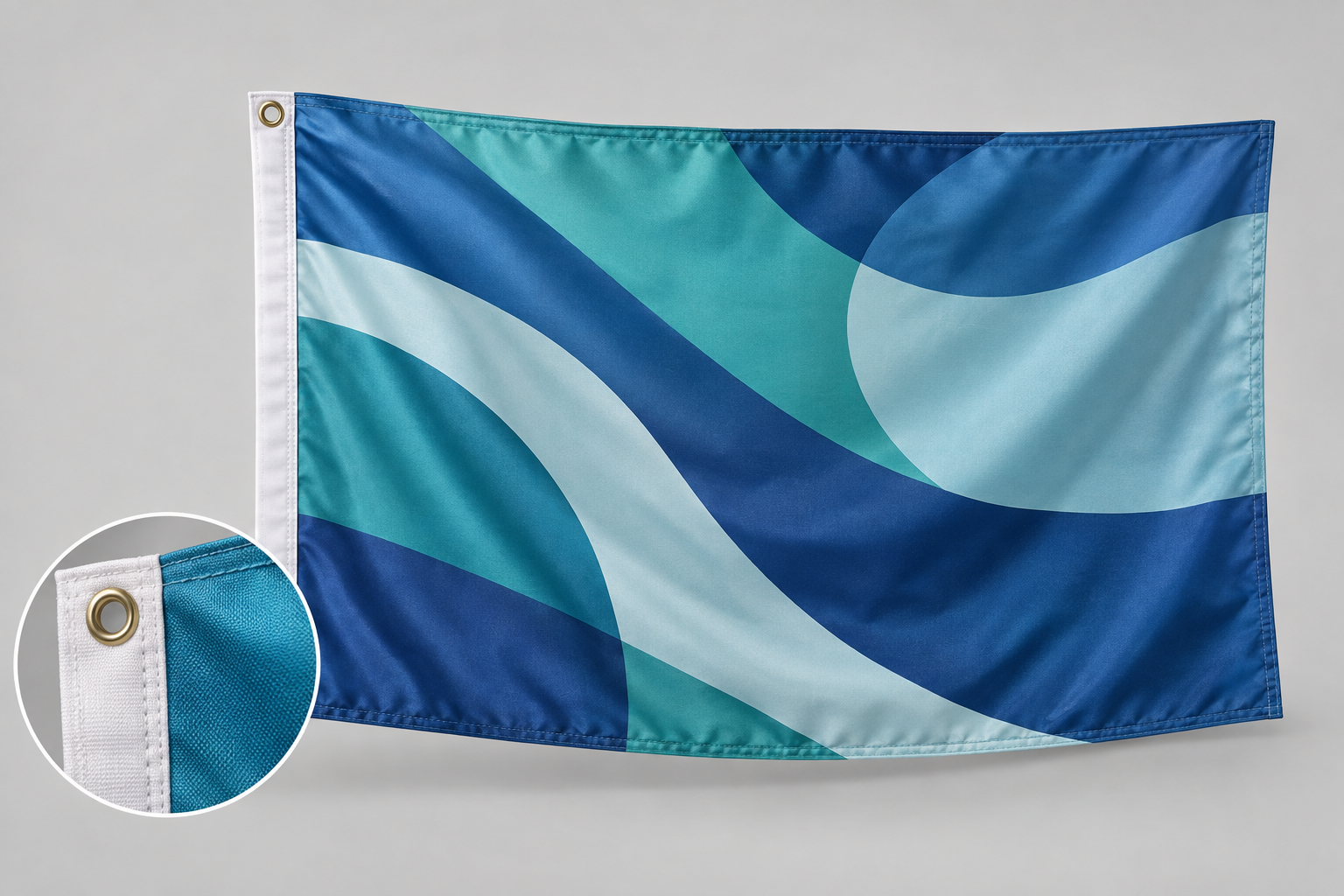 Single Sided Pole Flags