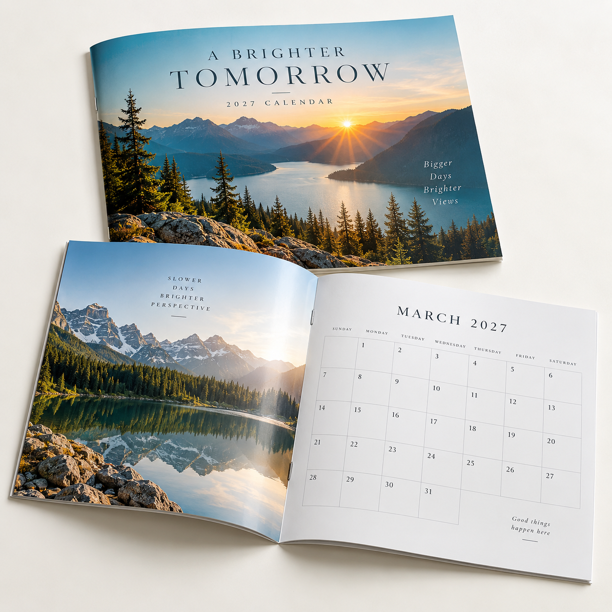 Self-Cover Calendars