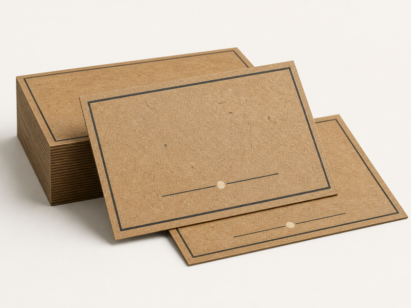 Brown Kraft Business Cards