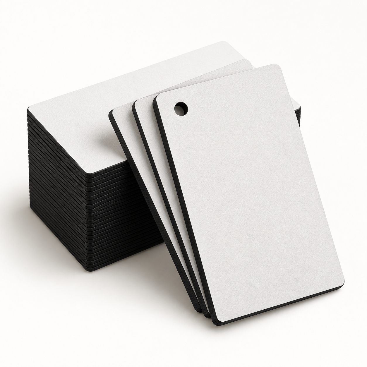 Black Edge Hang Tags