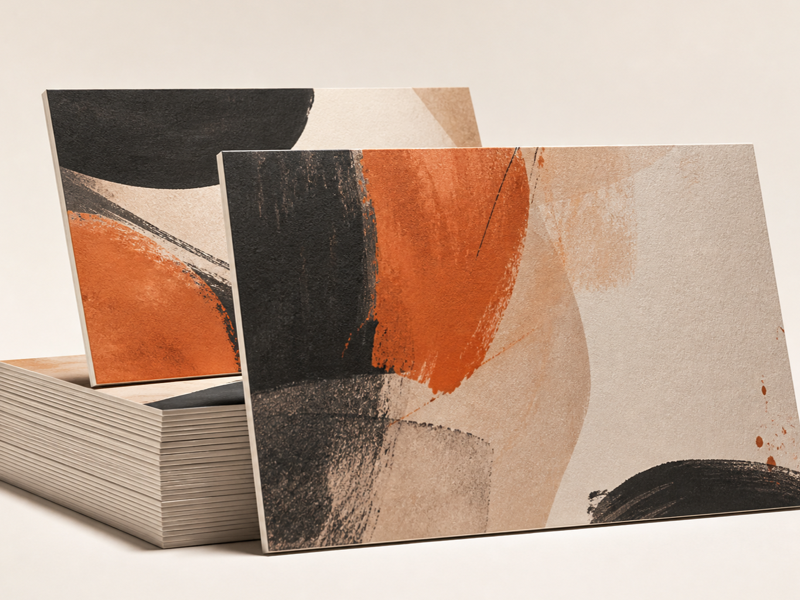 18PT Postcards product mockup