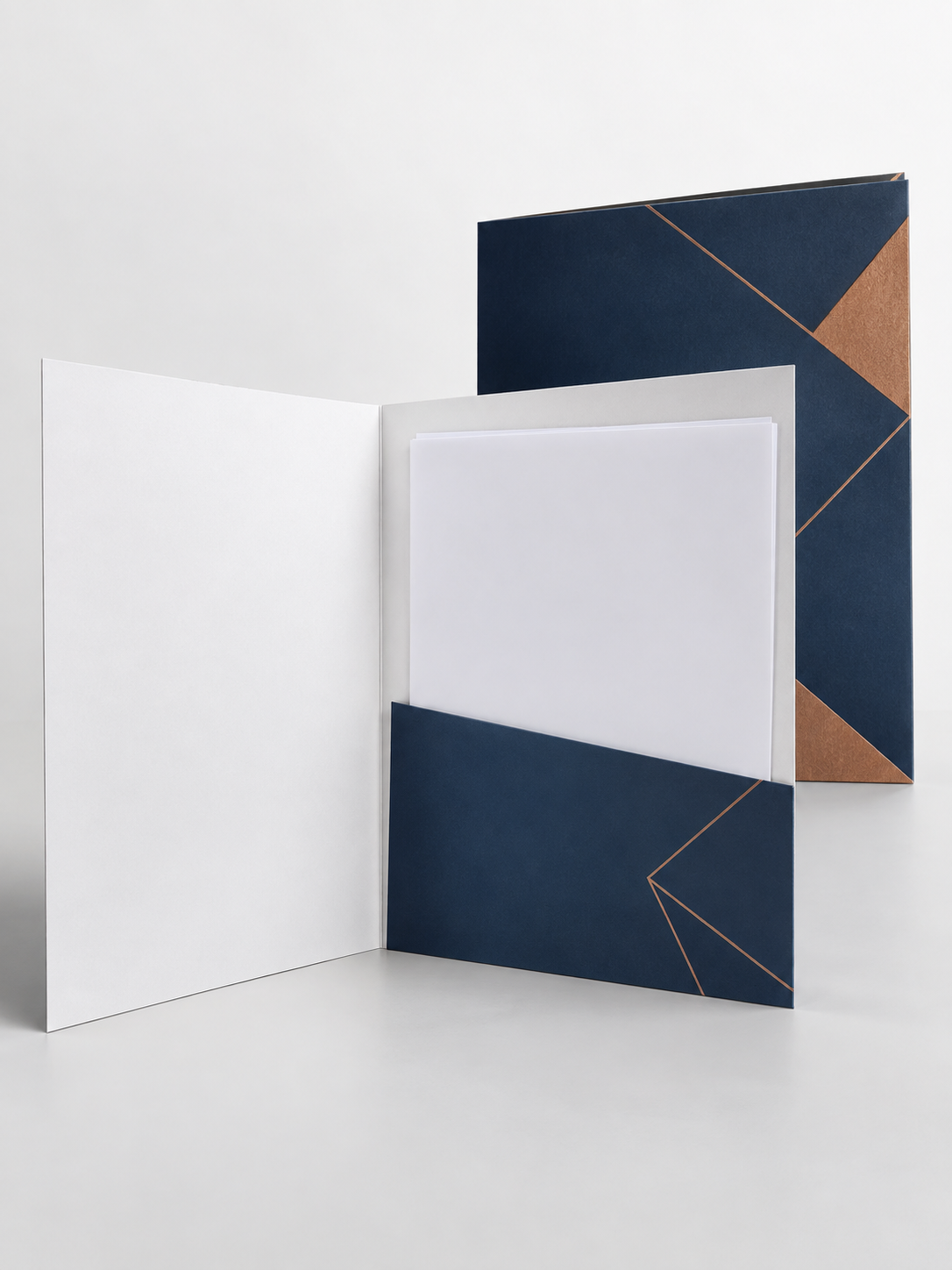 Glue-Less 9x12 Presentation Folder
