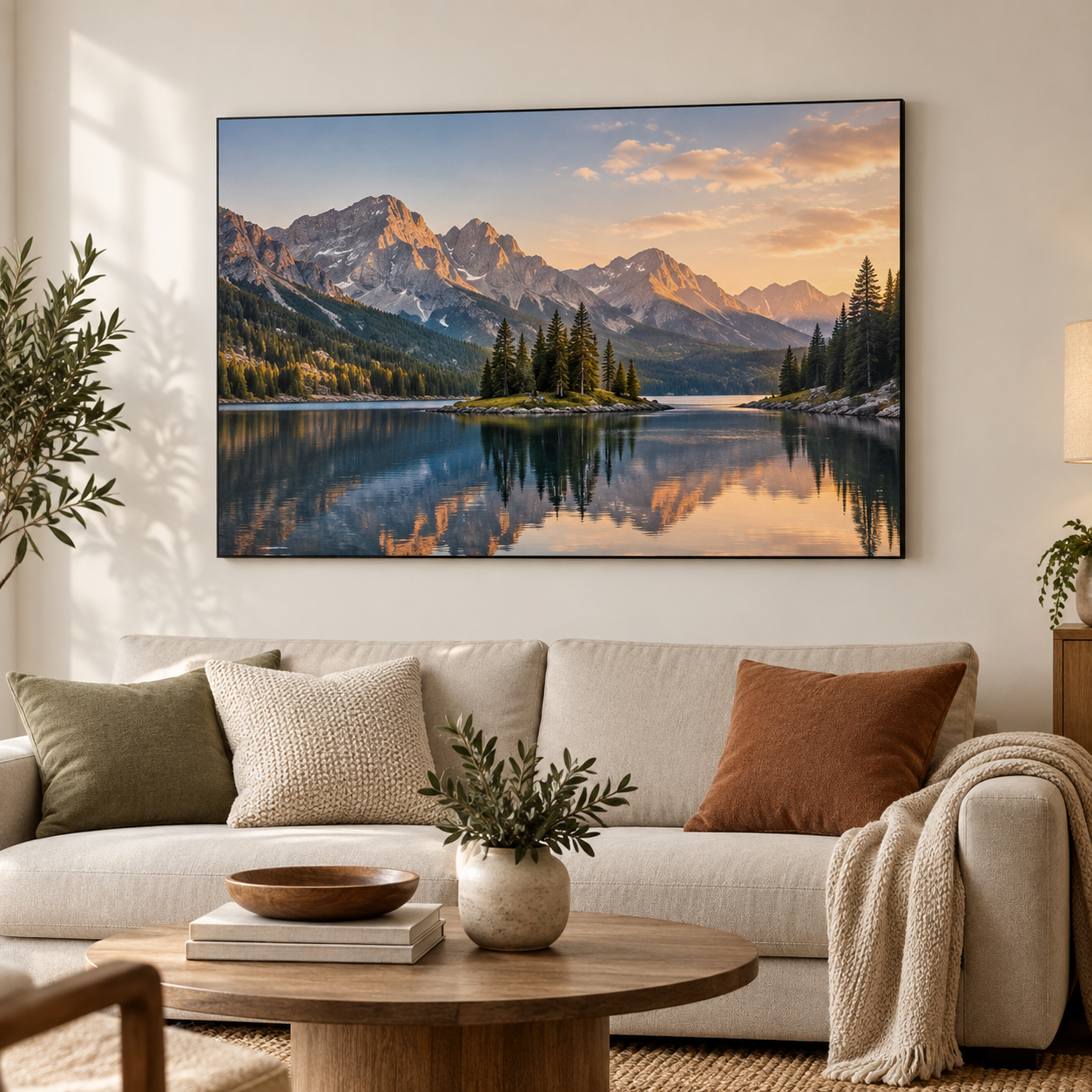 Mounted Canvas