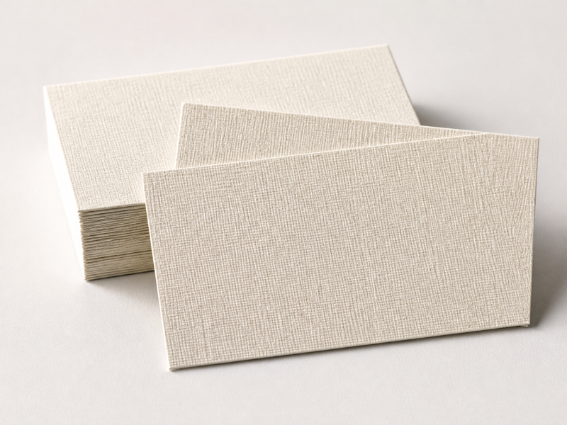 Linen Uncoated Business Cards